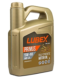 Масло моторное Lubex Primus MB-LA 5W-40 4 л синт.