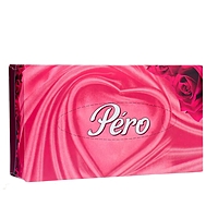 Салфетки бумажные в коробке Pero, 20х20 см, 2 слоя, 100 листов