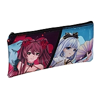 Пенал мягкий 1 отд. плоский 95*205 Calligrata ПВХ "Девочки аниме"