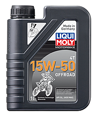 Масло моторное Liqui Moly Motorbike 4T Offroad 15W-50 1 л