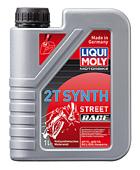 Масло моторное Liqui Moly Motorbike 2T Synth Street Race 1 л