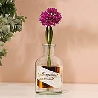 Ваза для цветов «Волшебных моментов», стекло, 125 мл, высота 10,5 см