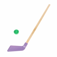 Клюшка хоккейная 80 см.+шайба (европодвес)