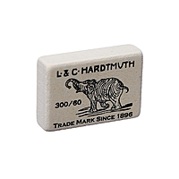 Ластик K-I-N каучук ELEPHANT 300/60 32*18*8 мм, БЕЛЫЙ