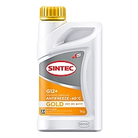 Антифриз Sintec Gold G12+ -40 1 кг желтый 990557
