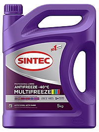 Антифриз Sintec Multifreeze 5 кг фиолетовый 990562