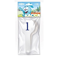 Касса веер цифры от 1 до 20 прямой и обратный счет "Смешарики"