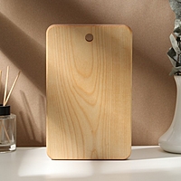 Доска разделочная c отверстием Adelica, 24×15×1,8 см, покрыта маслом, цельная берёза