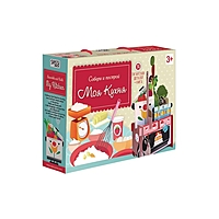 Пазл гигантский 3D + книга "Моя кухня" 14 деталей 4607177454146