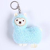 Брелок "Альпака", 9 см, цвет микс
