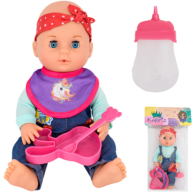 Пупс с аксессуарами Miss Kapriz MK2275K-30C 30 см в пакете