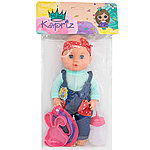 Пупс с аксессуарами Miss Kapriz MK2275K-30C 30 см в пакете