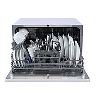 Настольная посудомоечная машина «Бирюса» DWC-506/5 W, 6 комплектов, 5 программ, белая