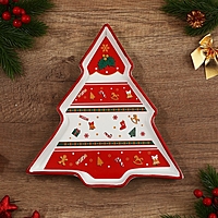 Блюдо "Пряничные человечки", 23х22х2 см