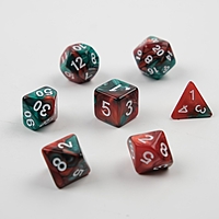 Набор кубиков для D&D (Dungeons and Dragons, ДнД) "Время игры", серия: D&D, 7 шт