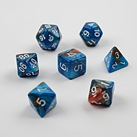 Набор кубиков для D&D (Dungeons and Dragons, ДнД) "Время игры", серия: D&D, 7 шт