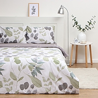 КПБ LoveLife 1,5сп "Весна" 143*215см, 150*225см, 50*70см-2шт, 100%хлопок сатин, 125г/м²