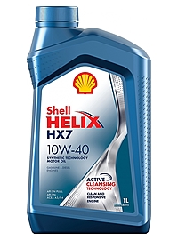 Масло моторное Shell Helix HX7 10W-40 1 л п/синт. 550040312