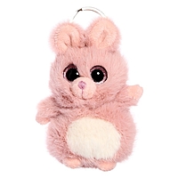 Мягкая игрушка "Зайка", цвет розовый, 13 см XY9042