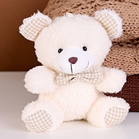 Мягкая игрушка "Мишка" на брелоке, 12 см, цвет МИКС