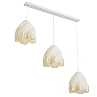 Подвес "Годе" 3хЕ14 15Вт  белый 23х23х20-200см