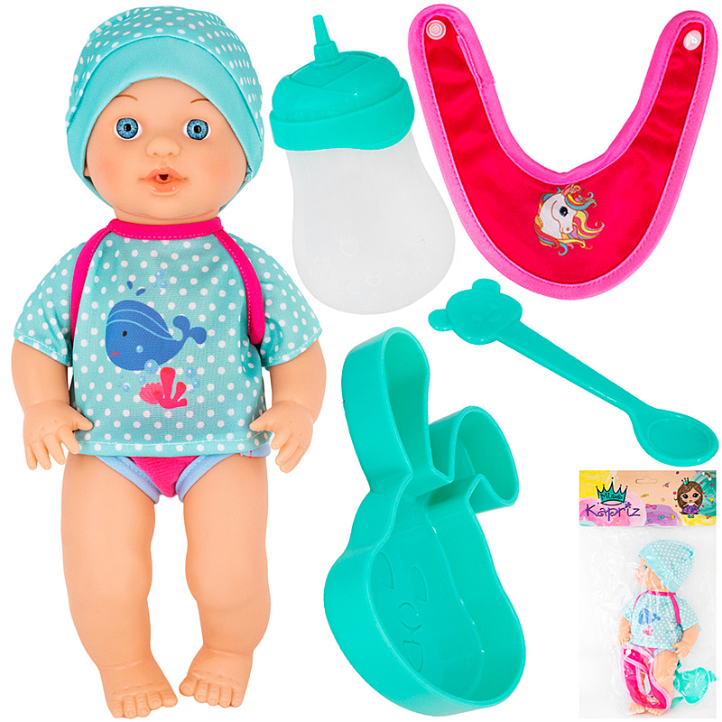 Пупс с аксессуарами Miss Kapriz MK2278K-30C 30 см в пакете