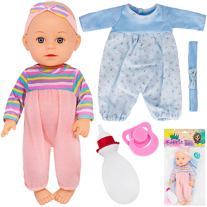 Пупс с комплектом одежды Miss Kapriz MK98007-12 в пакете