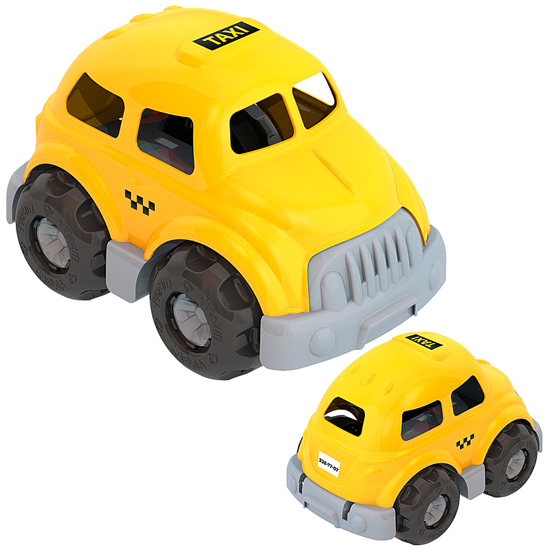 Машинка легковая Такси Шкода ШКД13/1