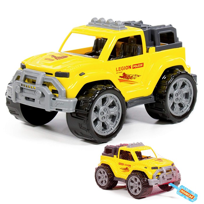 Игрушка Автомобиль Легион №3 желтый