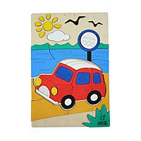 Развивающая игра «Аппликация. Машина»