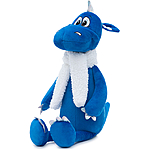 Мягкая игрушка Дракон Дизель синий с шарфиком 25 см