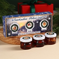 Доброе здоровье набор орехов в сосновом сиропе «Счастливого Нового года», 30 г