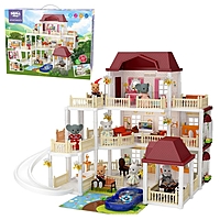 Дом для кукол "Коттедж"  с аксессуарами