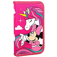 Пенал 1 секция 115*205 лам.карт 30П26, Минни Маус и Единорог