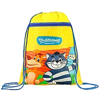 Мешок для обуви с карманом 420*350, МСО-7С "Простоквашино", Союзмультфильм