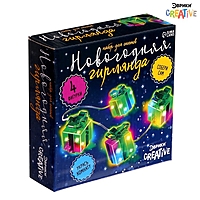 ЭВРИКИ Набор для опытов "Новогодняя гирлянда", подарок