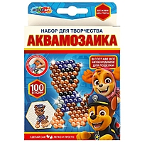 Аквамозаика "Суперщенки" "Гонщик" 100 бусин