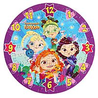 Пазл-часы Сказочный патруль Дружная команда 77 элементов