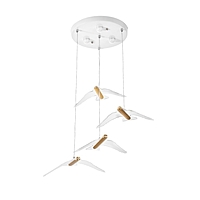 Каскад "Полет" 4LED+3LED 99Вт ПДУ белый 40х40х100см