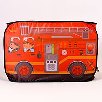 Детская игровая палатка Пожарная машина 70x70x110 см