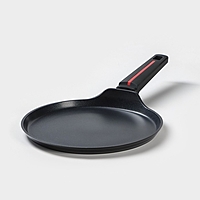 Cковорода блинная Magistro Flame, d=24см. h=16 мм, АП покрытие, индукция