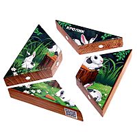 Магнитная головоломка по системе раннего развития Никитина «Кролик»