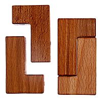 Магнитная головоломка по системе раннего развития Никитина, 4 детали