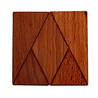 Магнитная головоломка по системе раннего развития Никитина, 5 деталей