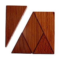 Магнитная головоломка по системе раннего развития Никитина, 5 деталей