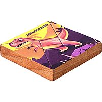 Магнитная головоломка по системе раннего развития Никитина «Тираннозавр»