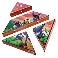 Магнитная головоломка по системе раннего развития Никитина «Осёл»