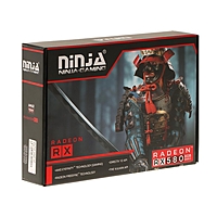 Видеокарта Ninja RX580, 8Гб, 256bit, GDDR5, DVI, HDMI, DP, HDCP