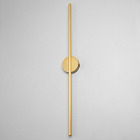 Бра "Аланди" LED 15Вт 3000К золото 80х10 см