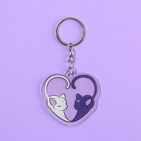 Брелок "Сердце", 5,9 х 6,7 см